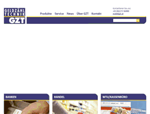 Tablet Screenshot of gzt.at